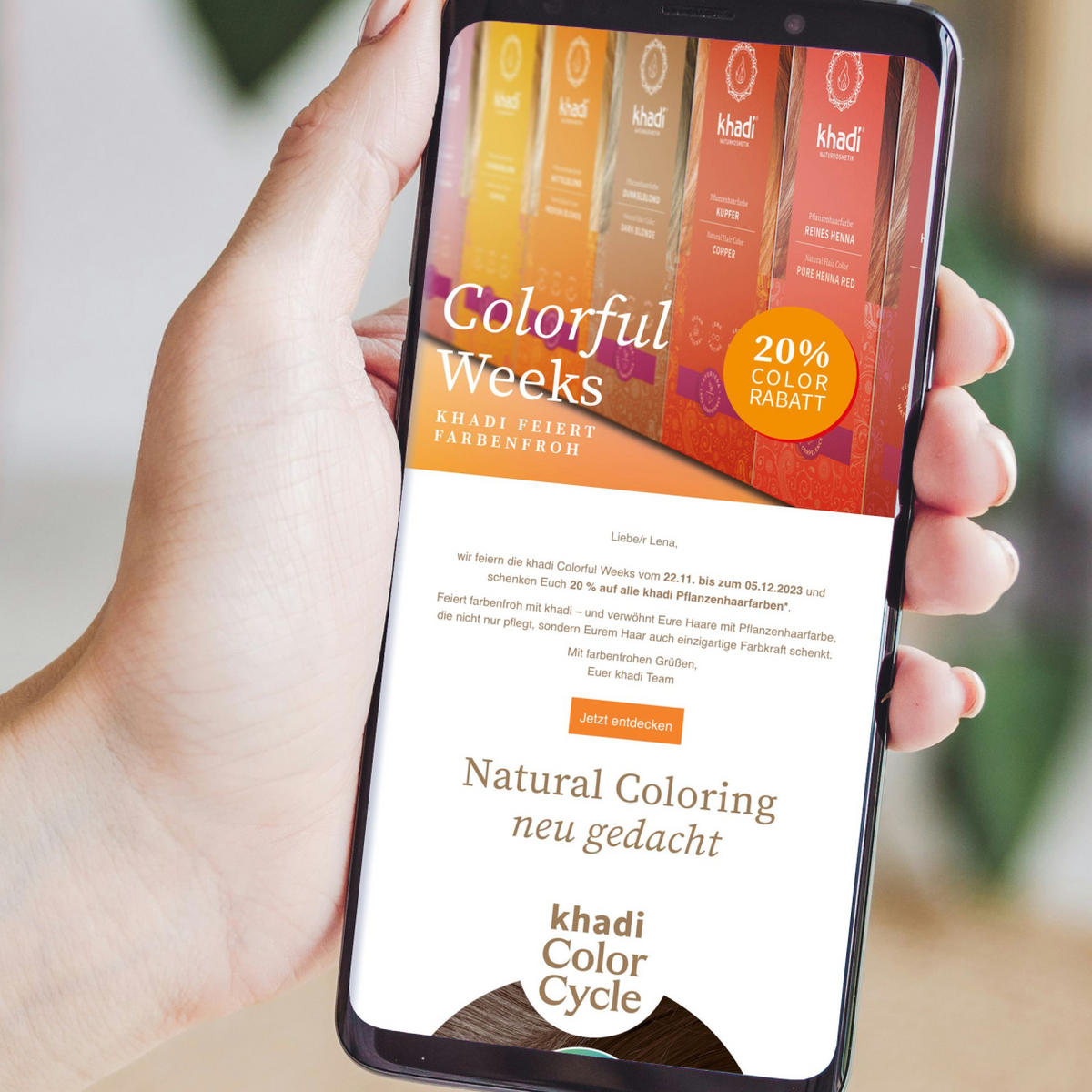 Khadi Friseure Händler – Produktbild