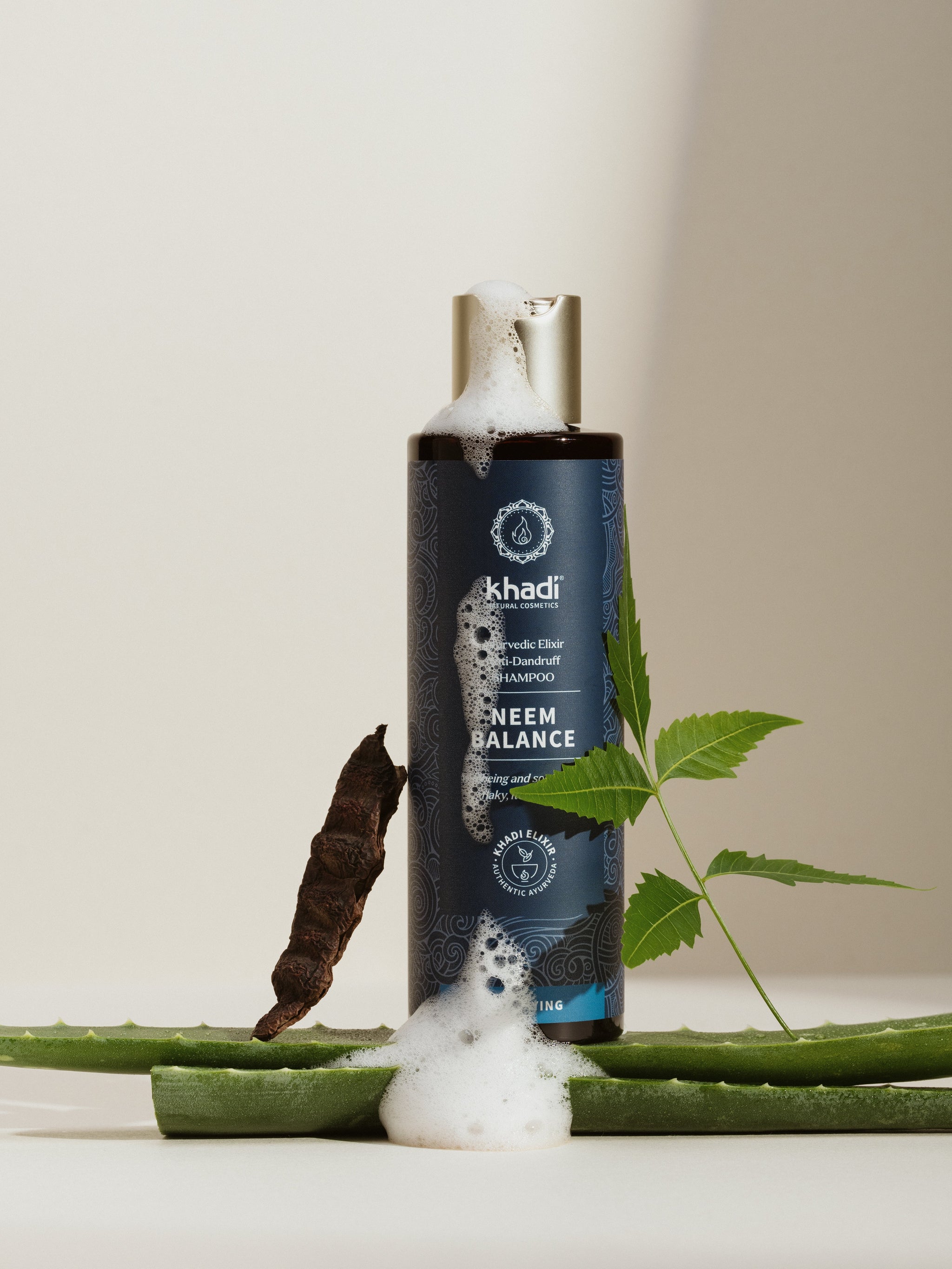 Szampon khadi Neem Zdjęcie produktu – wysoka rozdzielczość