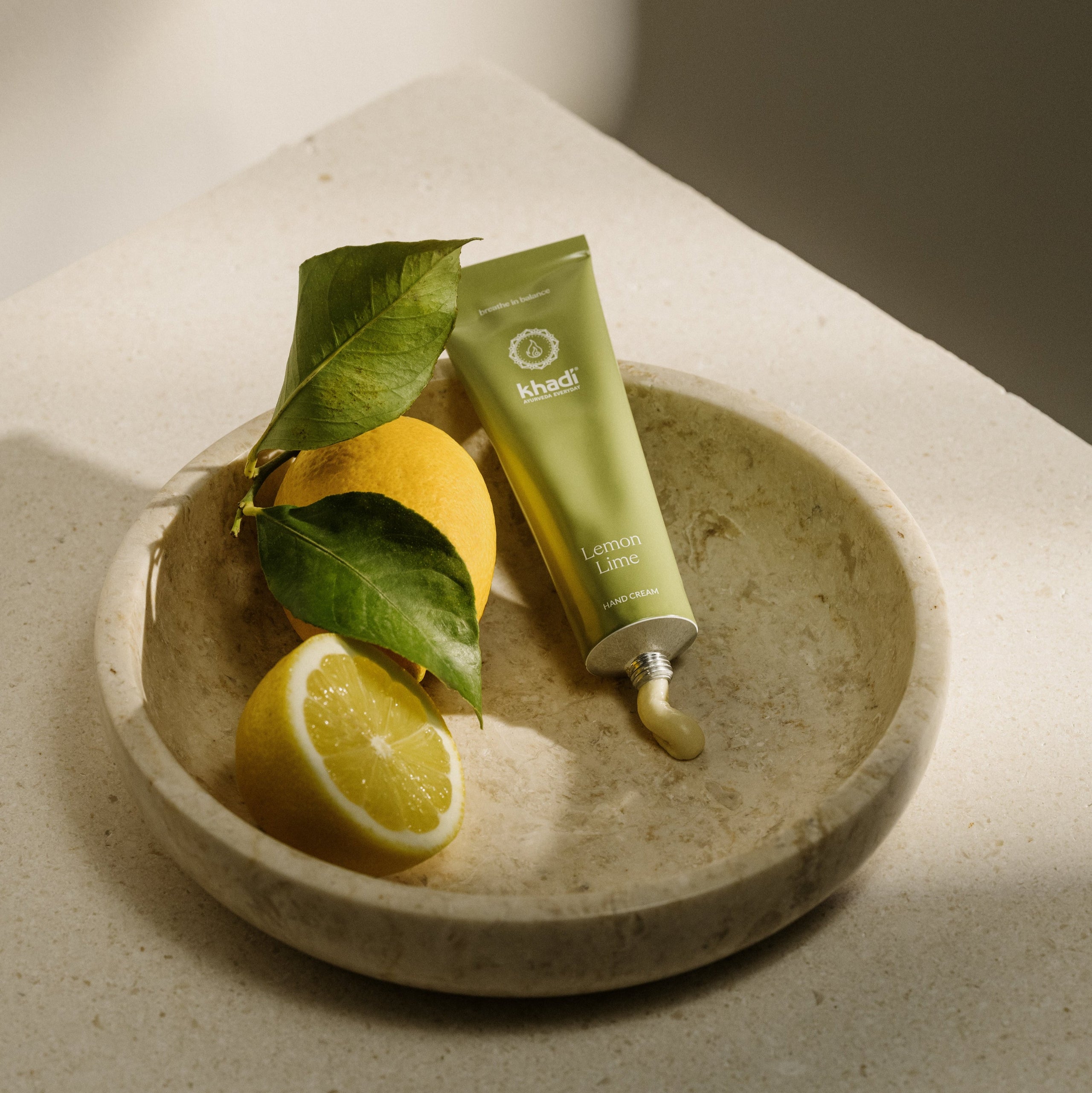 naturalny krem do rąk lemon lime by khadi