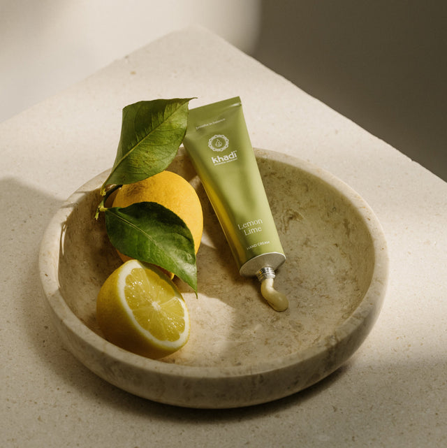 naturalny krem do rąk lemon lime by khadi