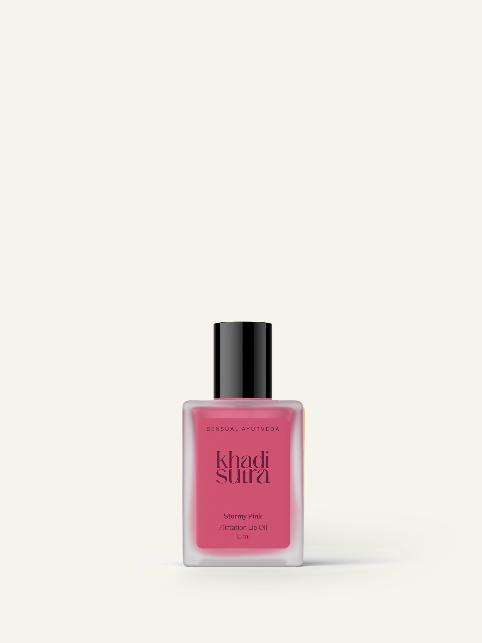 khadi sutra Lip Oil Stormy Pink