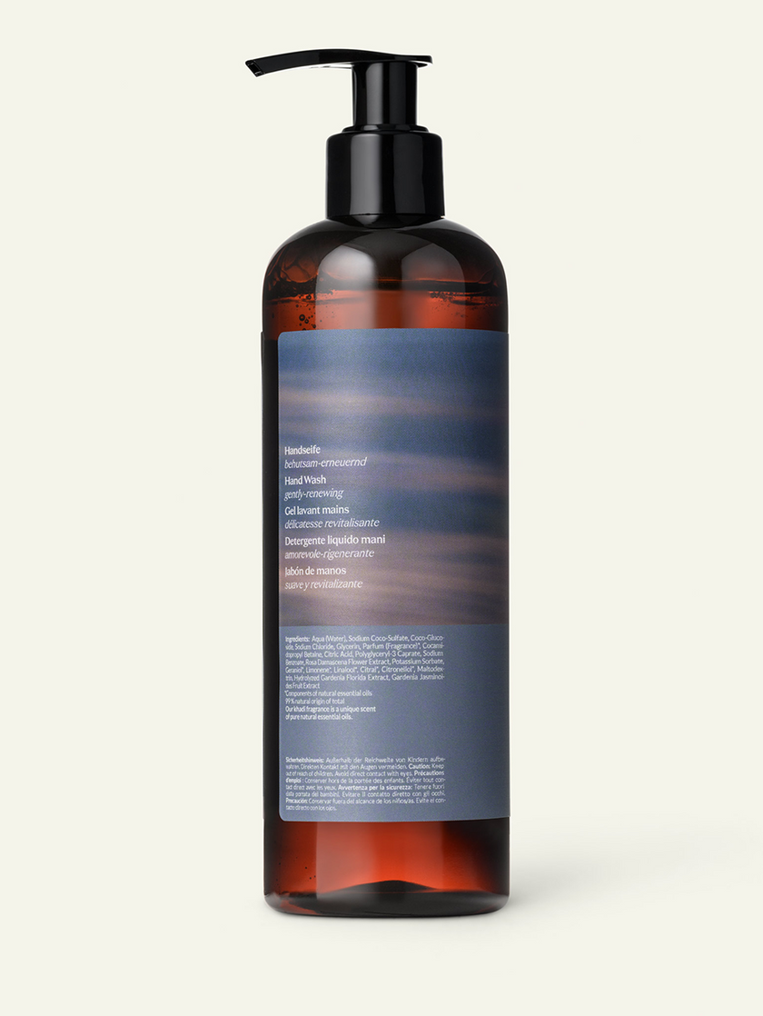 khadi Himalaya Rose Handwash zdjęcie produktu z tyłu opakowania