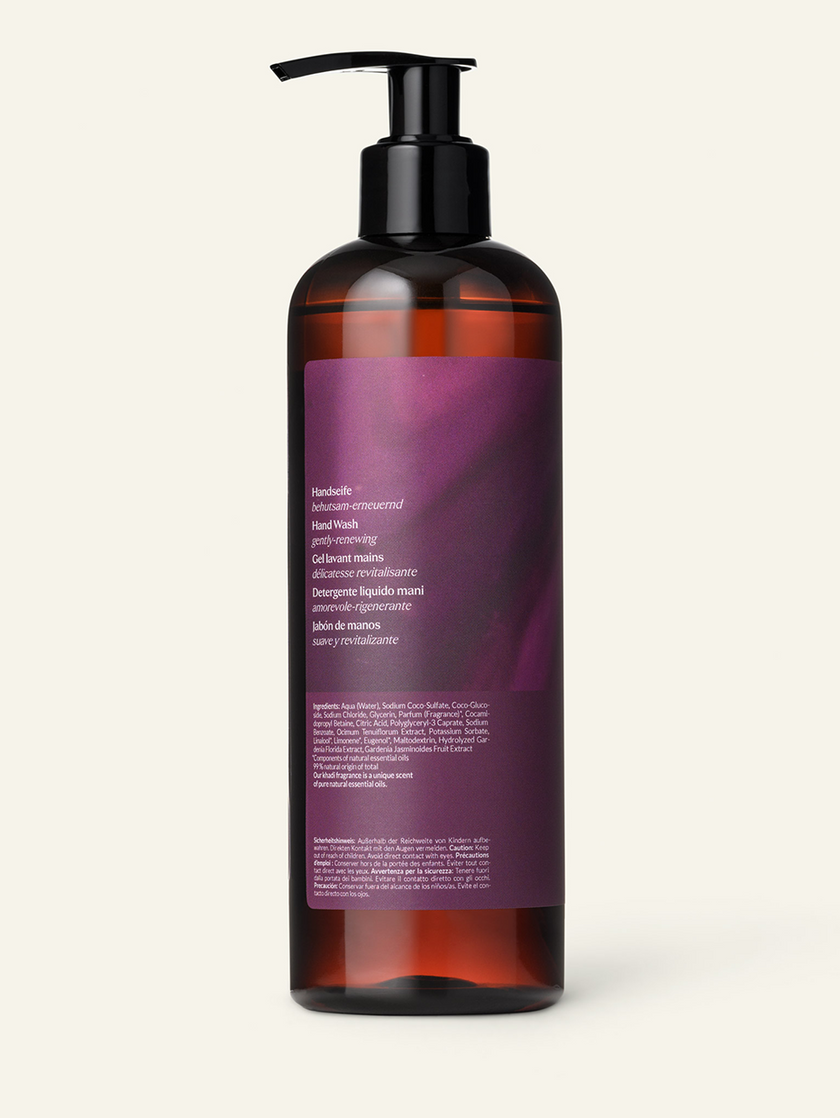 khadi Holy Basil Handwash Tył Zdjęcie produktu