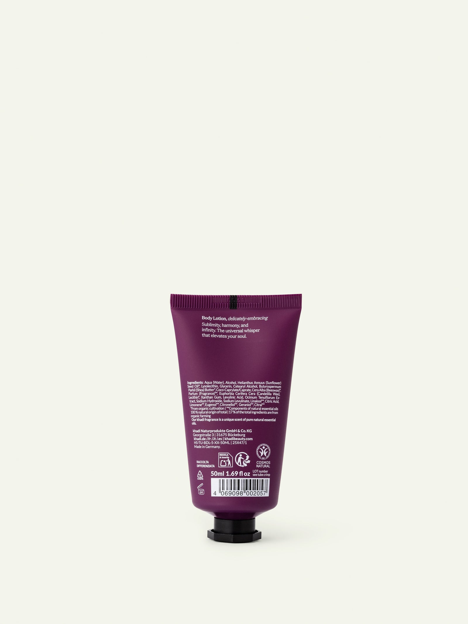 Holy Basil Bodylotion w rozmiarze luksusowym