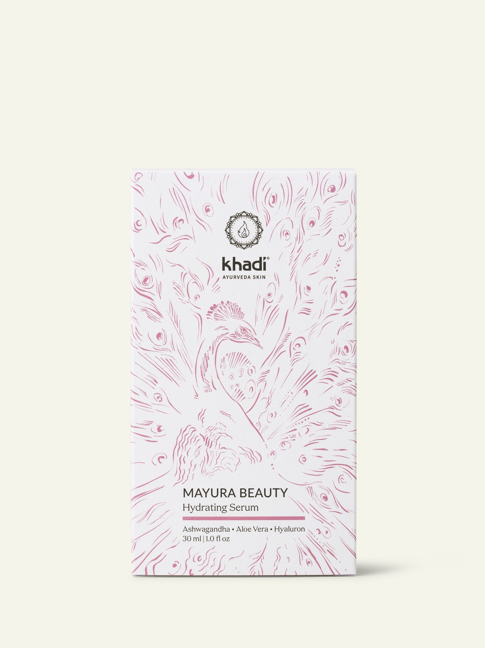 khadi Ayurveda Skin mayura beauty serum box