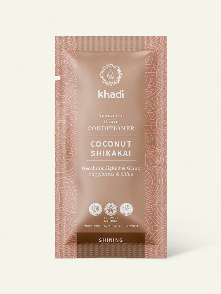 Kokosowa odżywka Shikakai - 30ml Połysk i gładkość od khadi