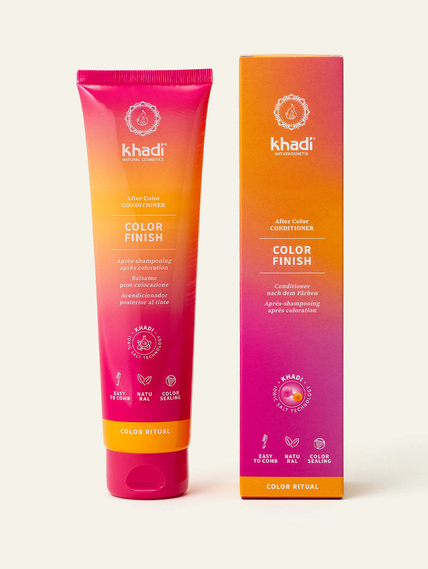Opakowanie odżywki Color Finish Conditioner marki khadi Color Ritual