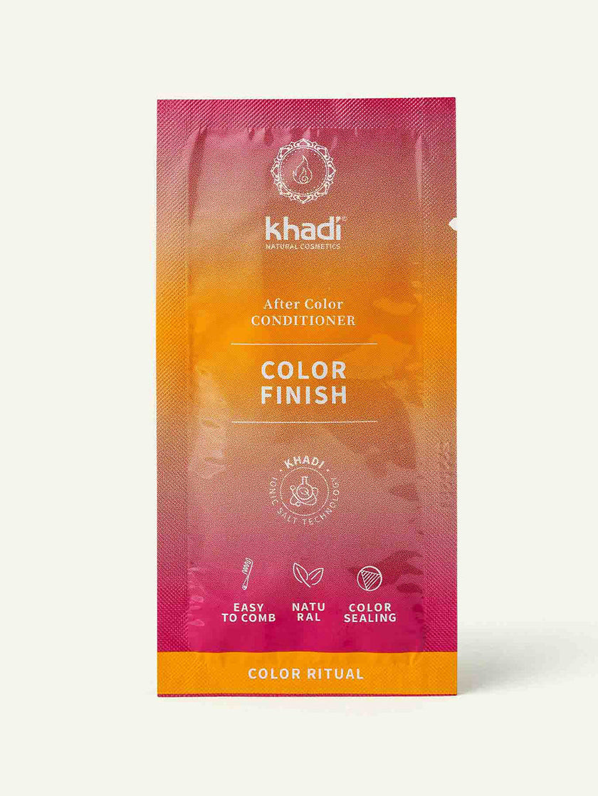 Odżywka Color Finish w saszetkach – pielęgnacja po zabiegu khadi Color Ritual